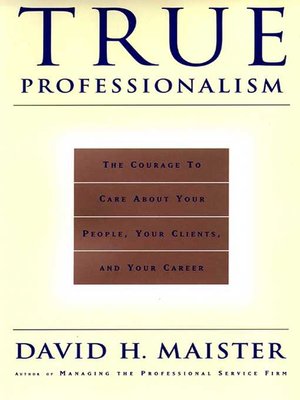 cover image of True Professionalism